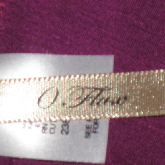 O.FINE Reversible Purple Stretch Dress - Picture 4 of 8